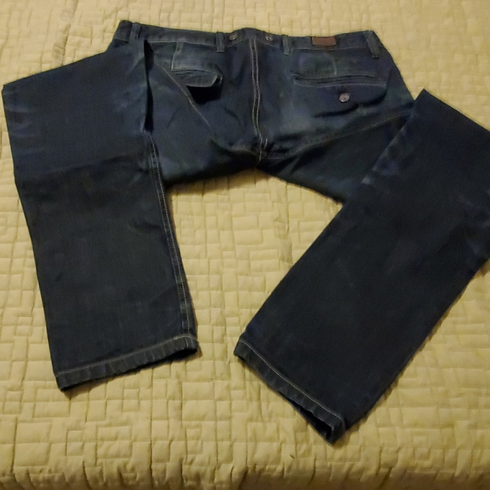 NWOT Pull & Bear denim pants blue - Picture 6 of 6